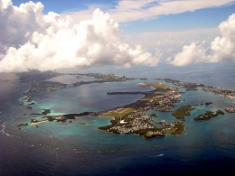 Бермудские острова в Атлантическом океане